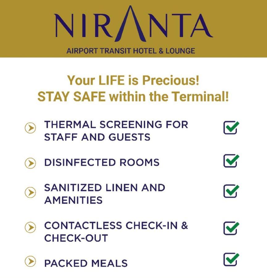 Niranta Transit Hotel Mumbai Airport - At Arrivals Exterior foto